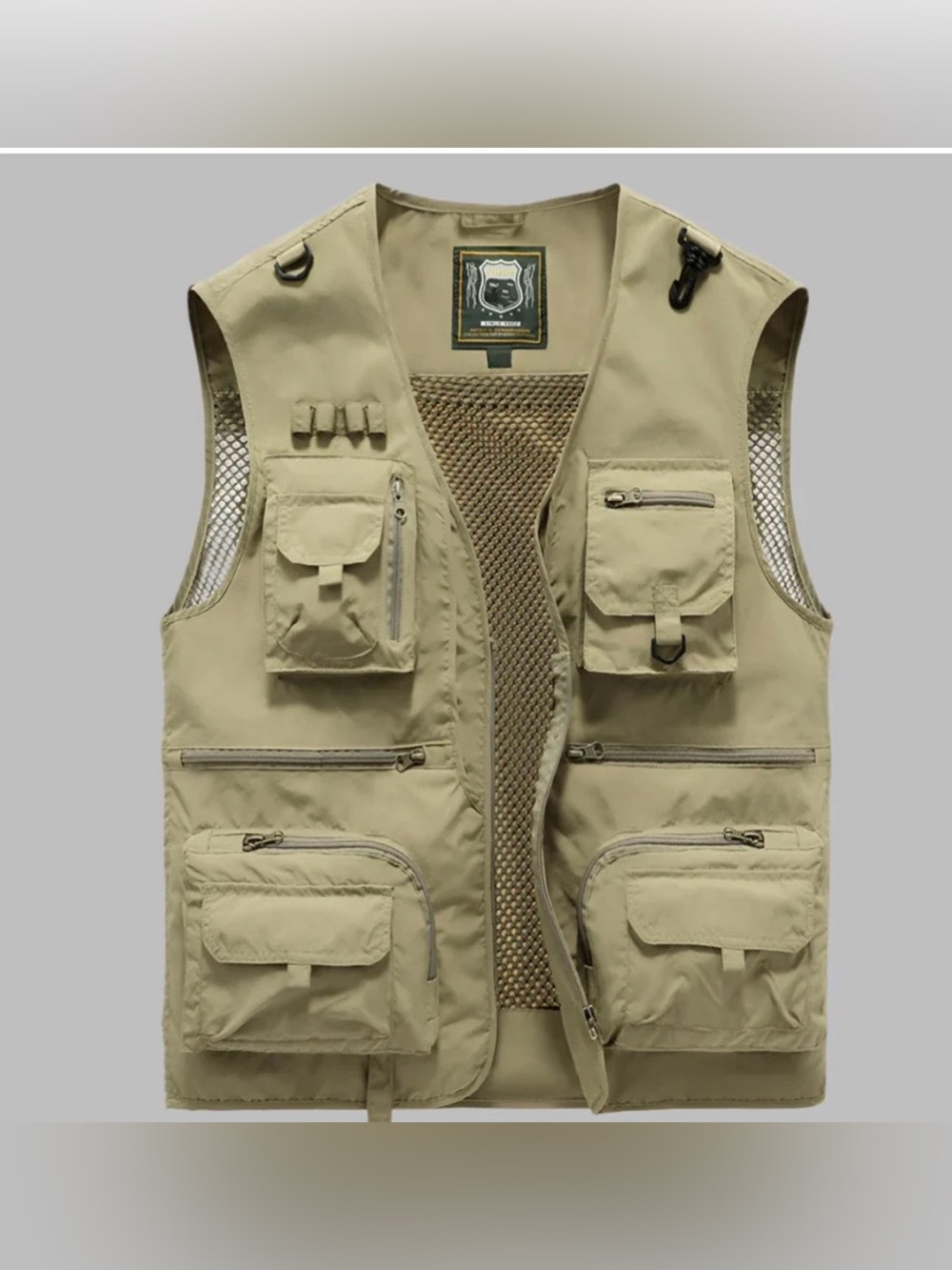 NWOT Multi‑Pocket Summer Vest -Sz XXL